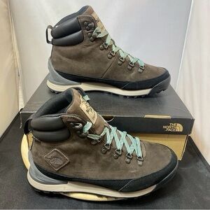 New! North Face Men Back To Berkeley IV Leather Waterproof Brown Hiking Boots 14